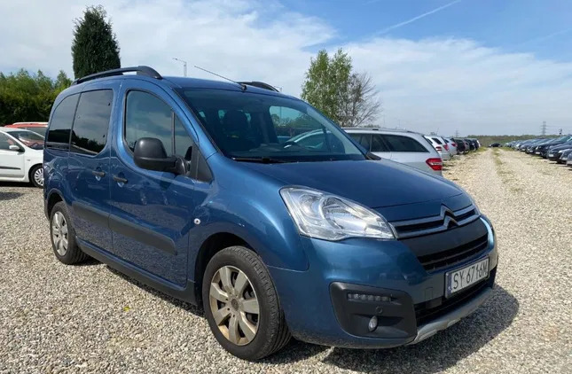 citroen berlingo Citroen Berlingo cena 29990 przebieg: 201225, rok produkcji 2017 z Rychwał